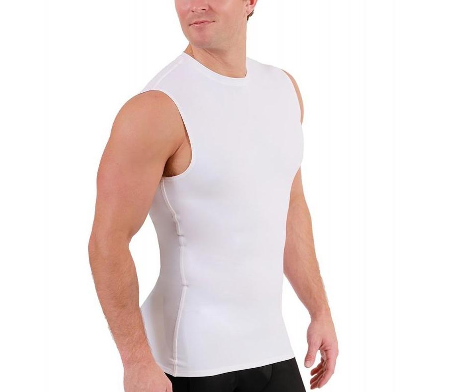 Insta Slim I.S.Pro USA Medium Compression Sleeveless High Crew Neck Shirt - 2MAT018 by InstantFigure - InstaSlim - InstantRecoveryMD