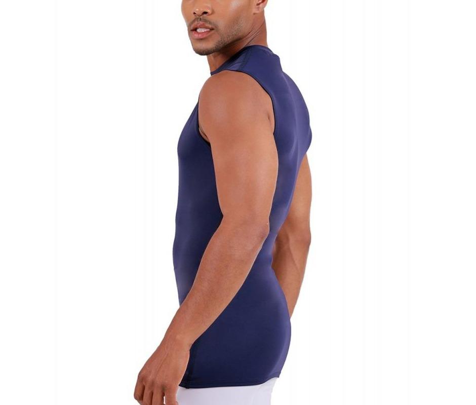 Insta Slim I.S.Pro USA Medium Compression Sleeveless High Crew Neck Shirt - 2MAT018 by InstantFigure - InstaSlim - InstantRecoveryMD