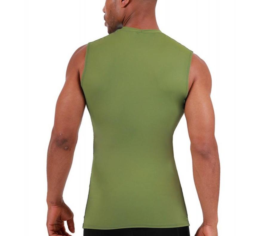 Insta Slim I.S.Pro USA Medium Compression Sleeveless High Crew Neck Shirt - 2MAT018 by InstantFigure - InstaSlim - InstantRecoveryMD