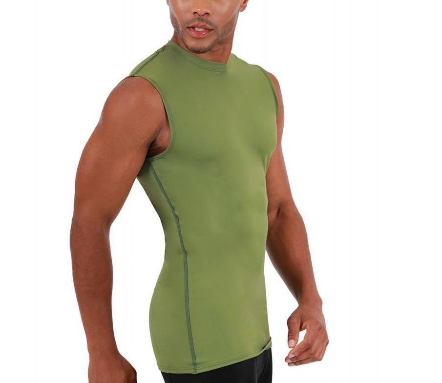 Insta Slim I.S.Pro USA Medium Compression Sleeveless High Crew Neck Shirt - 2MAT018 by InstantFigure - InstaSlim - InstantRecoveryMD