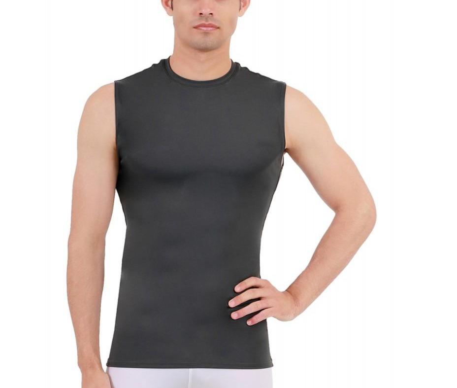 Insta Slim I.S.Pro USA Medium Compression Sleeveless High Crew Neck Shirt - 2MAT018 by InstantFigure - InstaSlim - InstantRecoveryMD