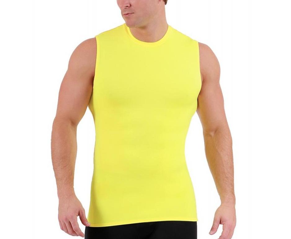 Insta Slim I.S.Pro USA Medium Compression Sleeveless High Crew Neck Shirt - 2MAT018 by InstantFigure - InstaSlim - InstantRecoveryMD