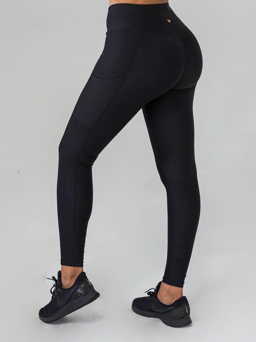 Pocket Leggings | CLASSIC BLACK by Obsession Shapewear