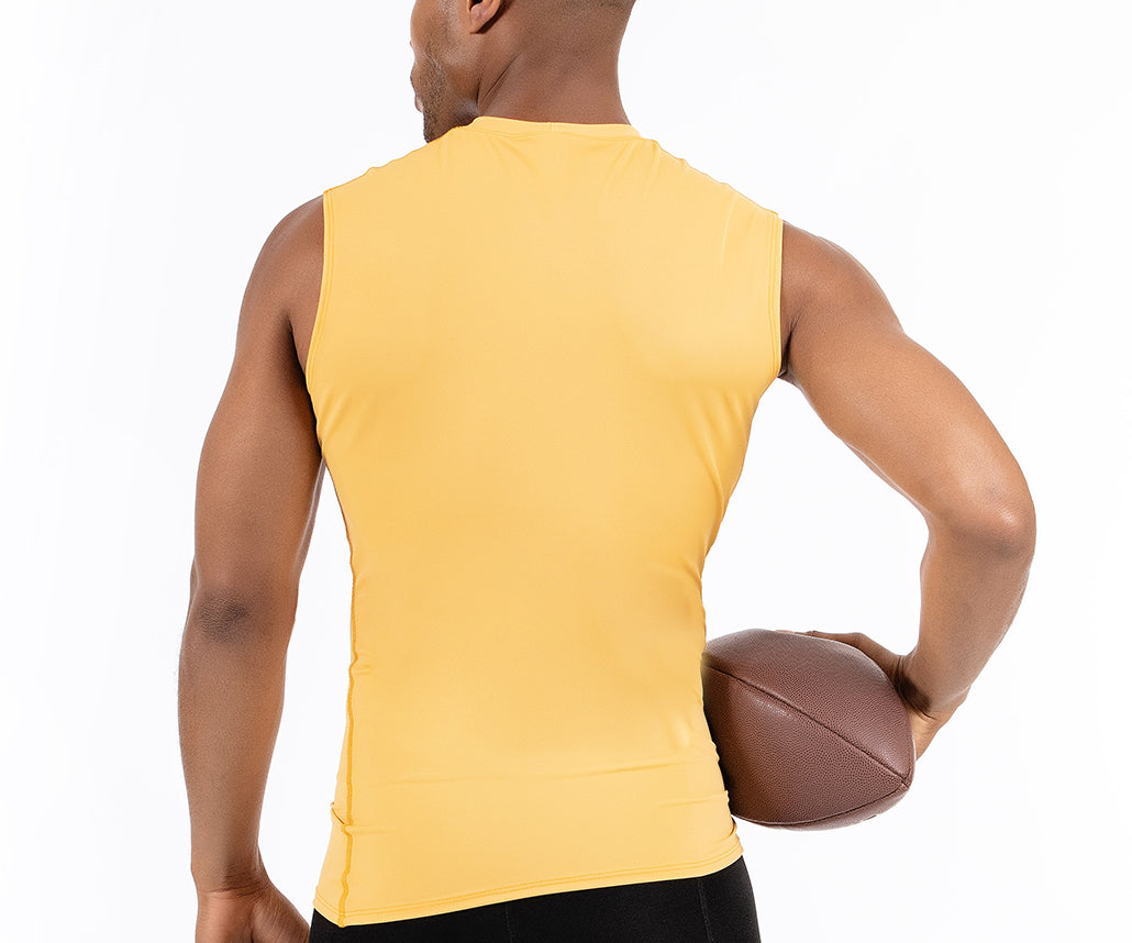 Insta Slim I.S.Pro USA Medium Compression Sleeveless High Crew Neck Shirt - 2MAT018 by InstantFigure - InstaSlim - InstantRecoveryMD