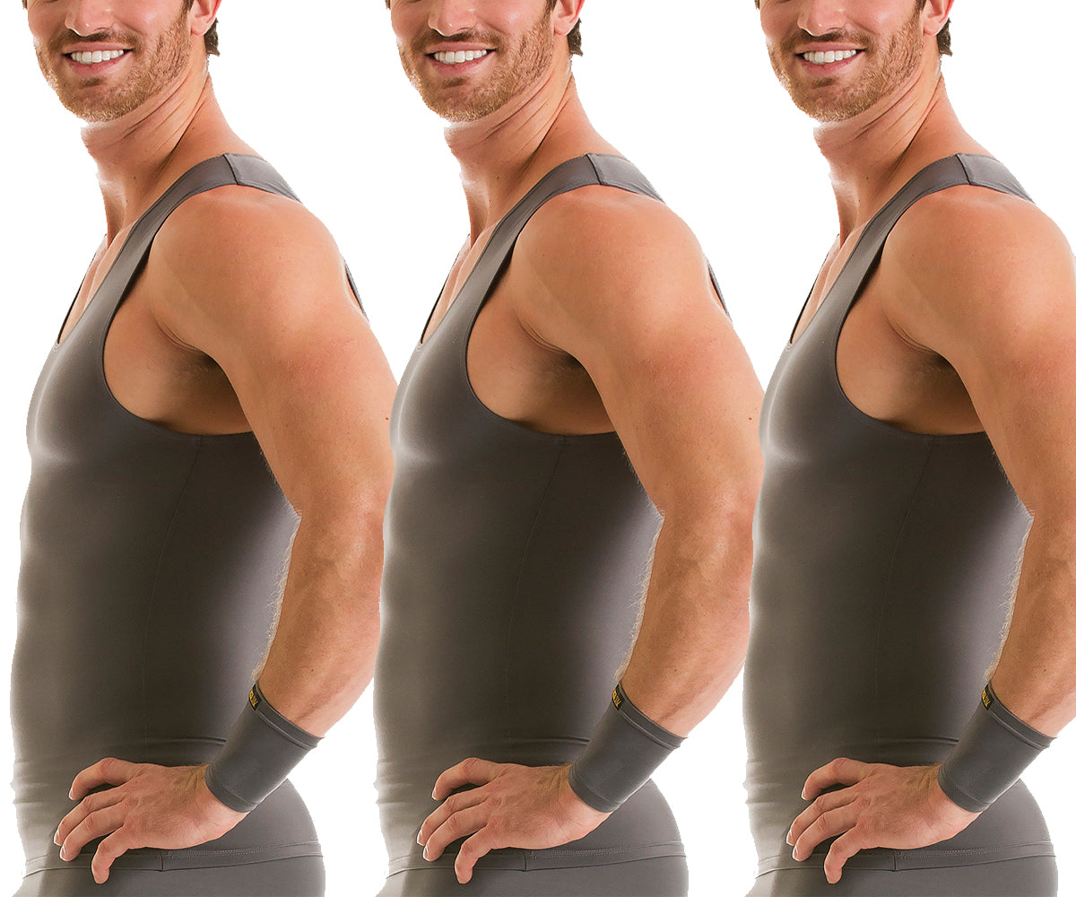 3-Pack Insta Slim I.S.Pro USA Activewear Compression Muscle Tank MA0003 by InstantFigure - InstaSlim - InstantRecoveryMD