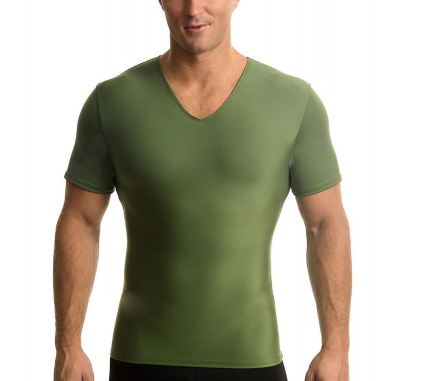 Insta Slim I.S.Pro USA Big & Tall Compression V-Neck VA0001BT by InstantFigure - InstaSlim - InstantRecoveryMD