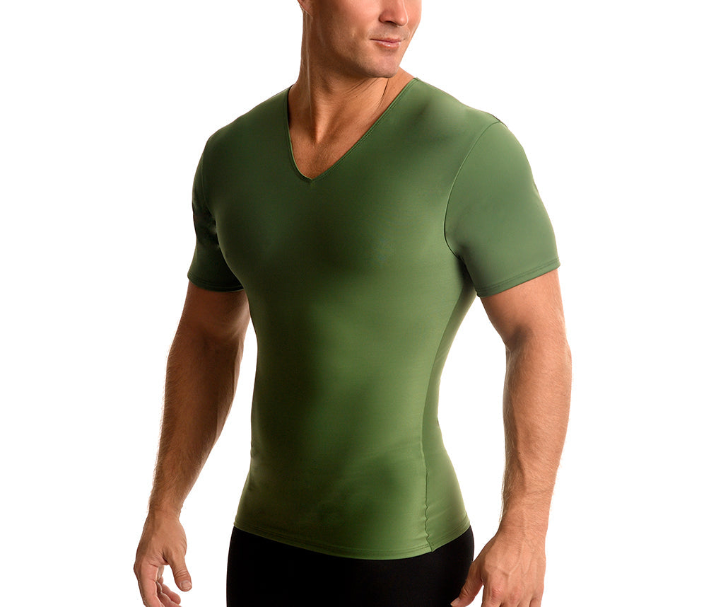 Insta Slim I.S.Pro USA Big & Tall Compression V-Neck VA0001BT by InstantFigure - InstaSlim - InstantRecoveryMD