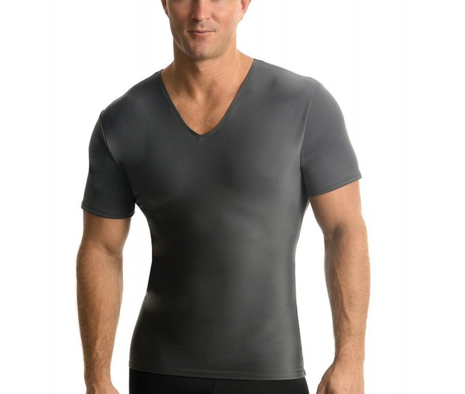 Insta Slim I.S.Pro USA Activewear Compression V-Neck VA0001 by InstantFigure - InstaSlim - InstantRecoveryMD