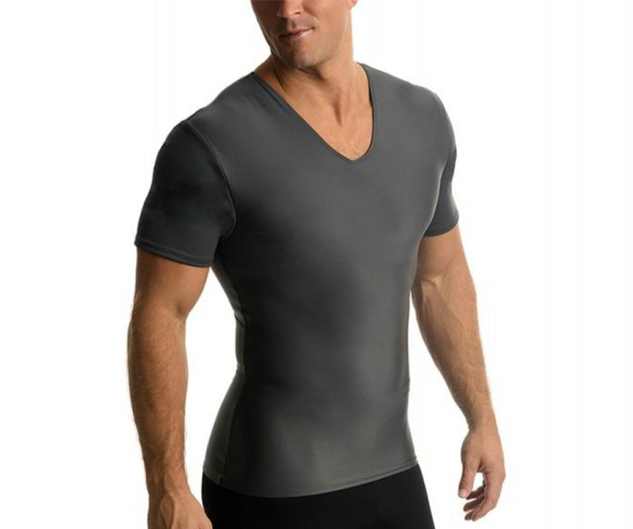 3-Pack Insta Slim I.S.Pro USA Activewear Compression V-Necks VA0003 by InstantFigure - InstaSlim - InstantRecoveryMD