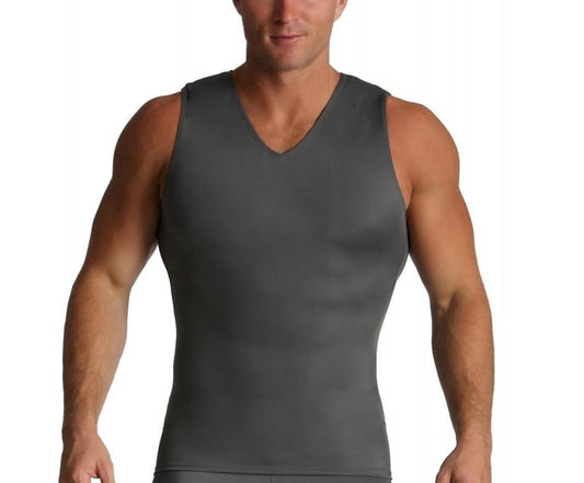 Insta Slim I.S.Pro USA Activewear Compression Sleeveless  V-Neck Tank VA00N1 by InstantFigure - InstaSlim - InstantRecoveryMD