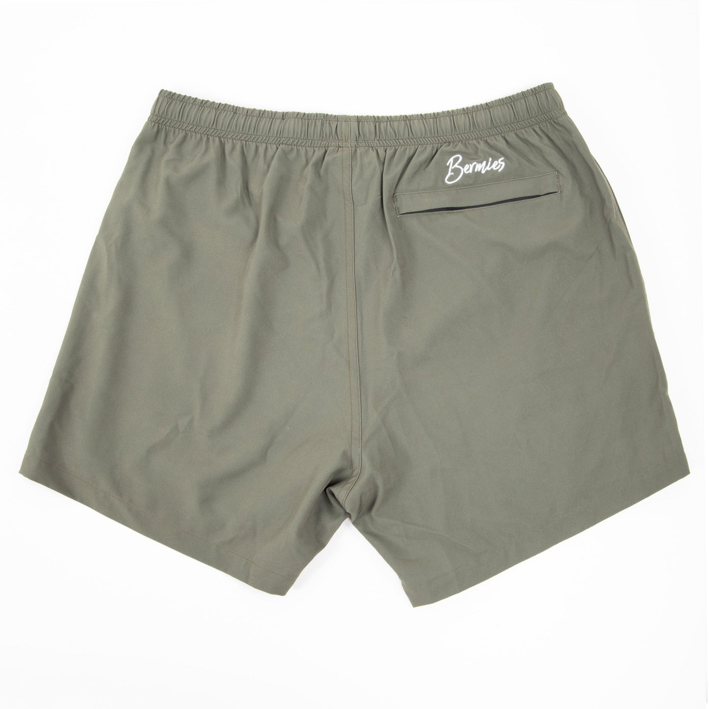 Performance Gym Short + Compression Liner - Green by Bermies