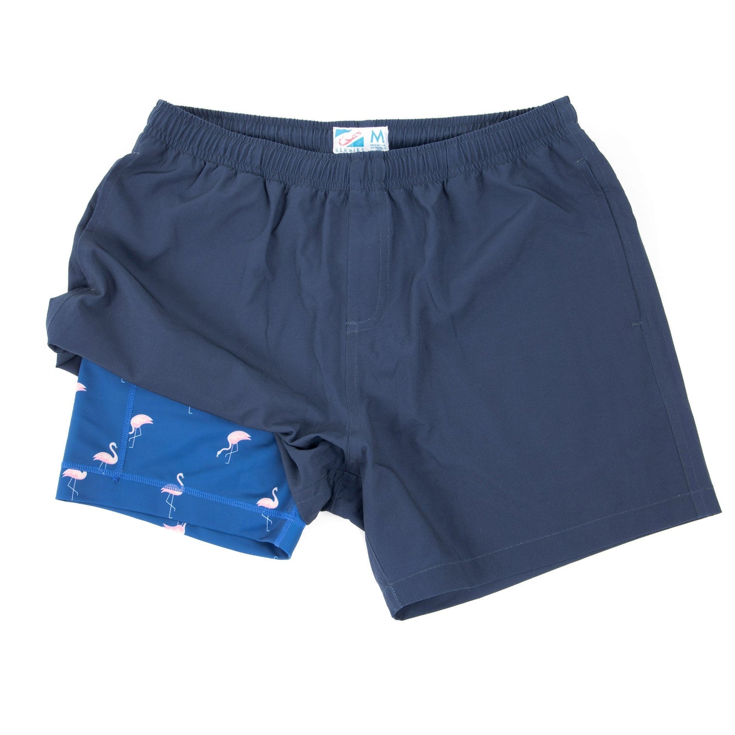 Performance Gym Short + Compression Liner - Navy by Bermies