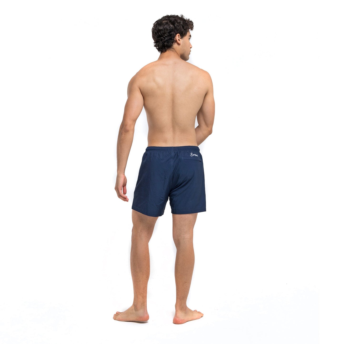 Performance Gym Short + Compression Liner - Navy by Bermies