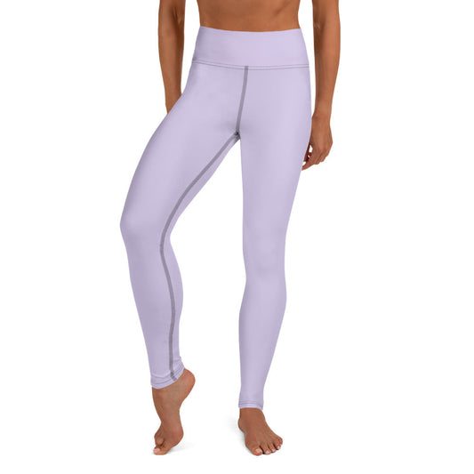 Women's Tropical Purple Sunset Yoga Leggings by Tropical Seas Clothing