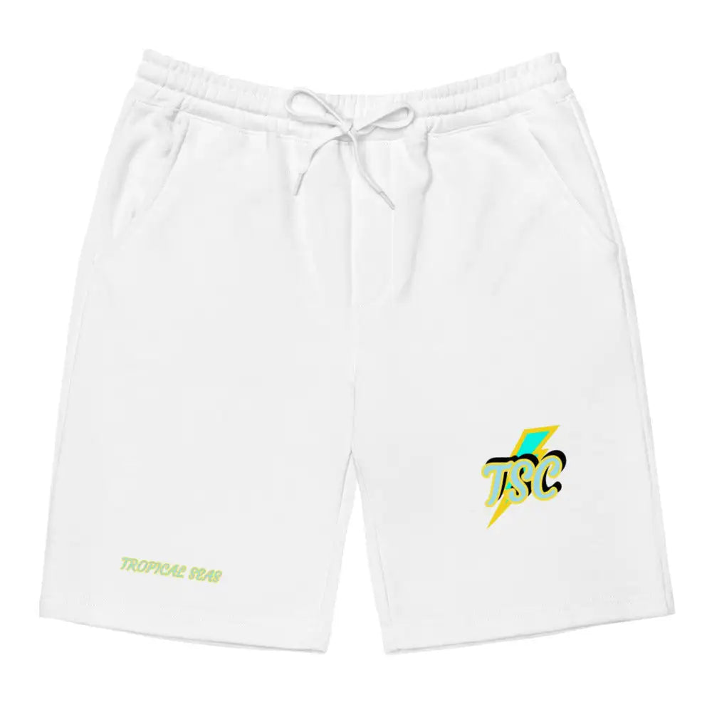 Men's Lightning Strike Fleece Shorts by Tropical Seas Clothing