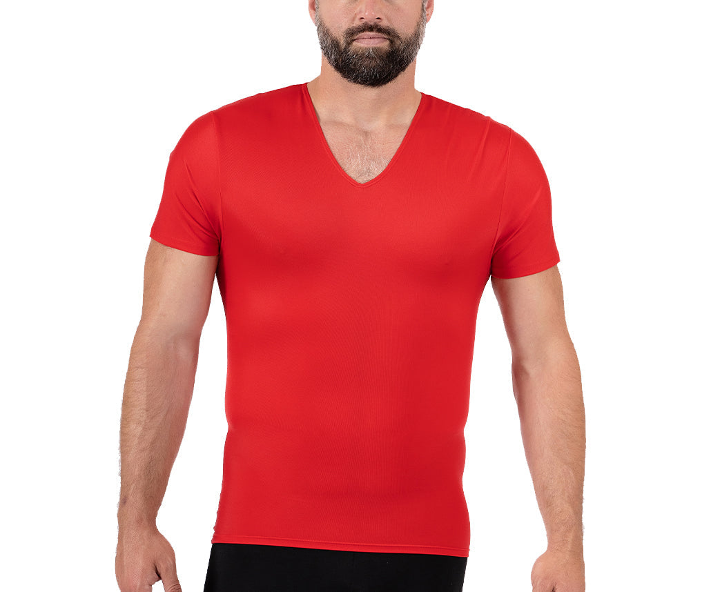 Insta Slim I.S.Pro USA Big & Tall Compression V-Neck VA0001BT by InstantFigure - InstaSlim - InstantRecoveryMD