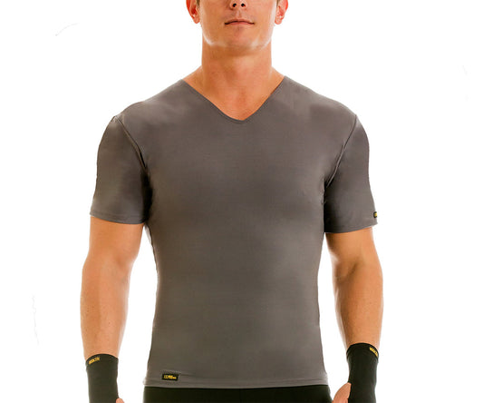 Insta Slim I.S.Pro USA Big & Tall Compression V-Neck VA0001BT by InstantFigure - InstaSlim - InstantRecoveryMD