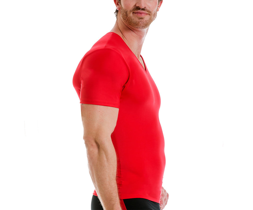 Insta Slim I.S.Pro USA Activewear Compression V-Neck VA0001 by InstantFigure - InstaSlim - InstantRecoveryMD