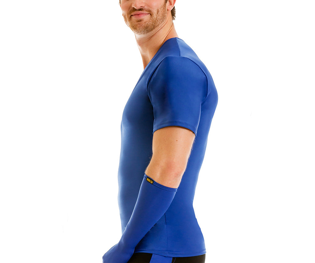 3-Pack Insta Slim I.S.Pro USA Activewear Compression V-Necks VA0003 by InstantFigure - InstaSlim - InstantRecoveryMD