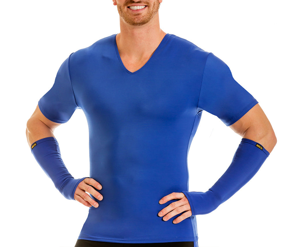 Insta Slim I.S.Pro USA Activewear Compression V-Neck VA0001 by InstantFigure - InstaSlim - InstantRecoveryMD